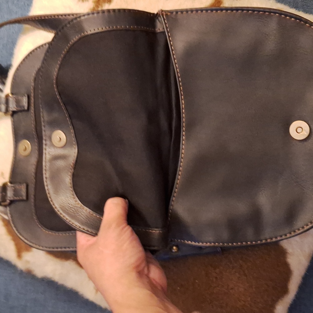 Black leather bag - Picture 5 of 7